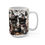 Thumbnail: Pomeranians (Black) - "Apothecary" 15oz -   Super large  mug