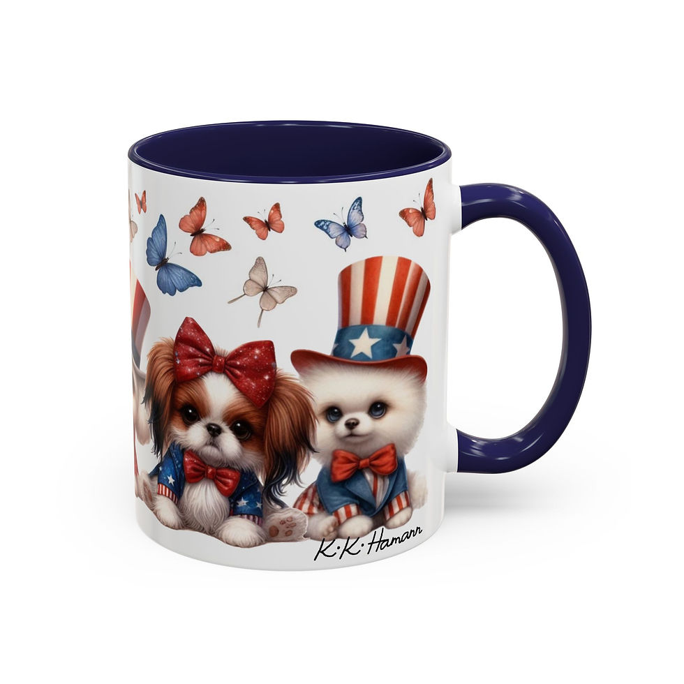 Thumbnail: Patriot Cuties -  Art Mug