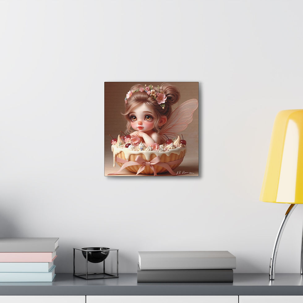 Thumbnail: Sundae 1 - Canvas Print - Gallery Style -  Fairyland  