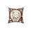 Thumbnail: Pomeranian Somewhere in Time Faux Suede Pillow, Kiki Colors