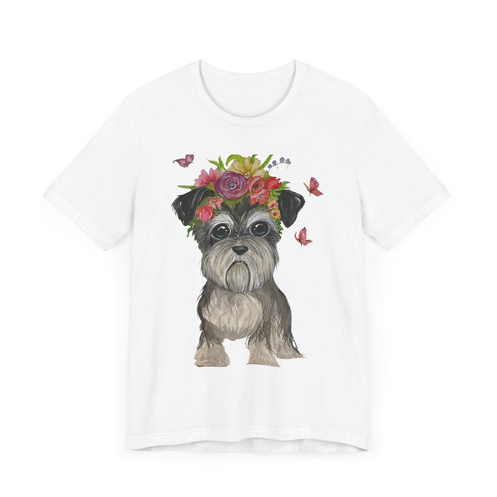 Thumbnail: Sarah , the Schnauzer,  Short Sleeve Tee