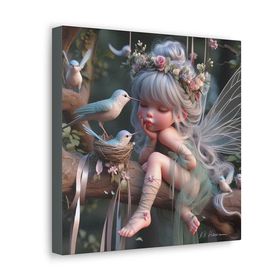 Thumbnail:  Celeste 2  Canvas Print - Gallery Style -  Fairyland  