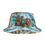 Thumbnail: Yorkies -  "Gone to the Beach" Bucket Hat 