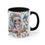 Thumbnail: Tufted Titmouse  Fairy   "Birdies and Fairies "  Art Mug 