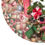 Thumbnail: Yorkie Christmas Tree Skirt (Pink Elves) - Fleece and super soft, 44" Diameter