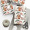 Thumbnail: Maltese "Gingerbread"  Gift Wrap Paper - Satin/ Matte 3 Different Sizes