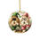 Thumbnail: Pekingese 4 "Elves", ceramic circle ornament