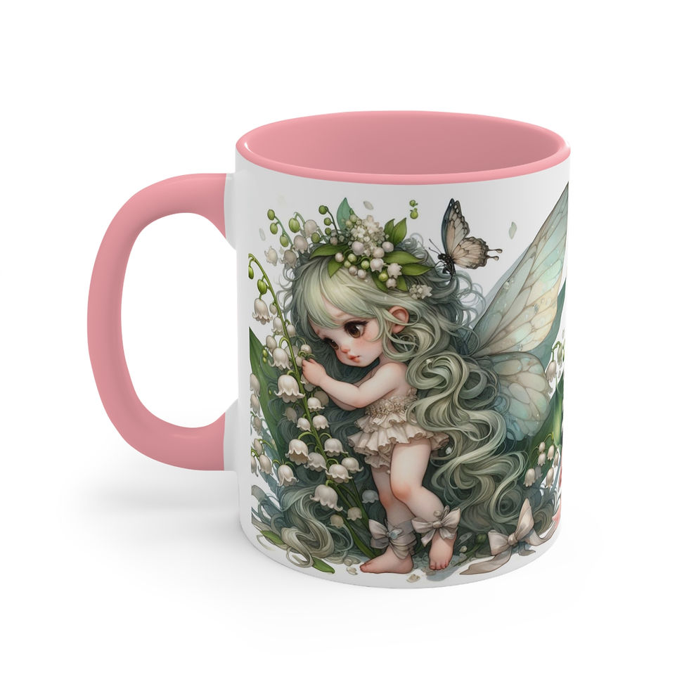 Thumbnail: Lily of the Valley  Fairy  "Flower Fairies"  Art Mug 