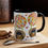 Thumbnail: Flower Baloon Pekes Art Mug - pekingese