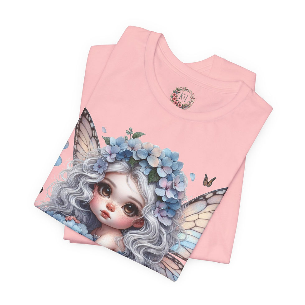 Thumbnail: Hydrangea  Fairy Blossom Short Sleeve Tee