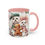 Thumbnail: Maltese "Gingerbread Wonderland" - Accent Coffee Mug 11 oz