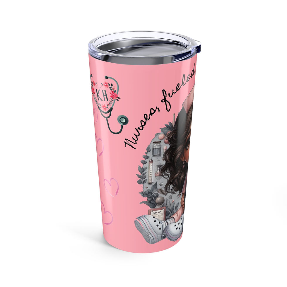 Thumbnail: Nurse Jill "Moved by Coffee and Love" - Tumbler 20oz