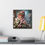 Thumbnail: Gardenia 1 - Canvas Print - Gallery Style -  Flower Fairies