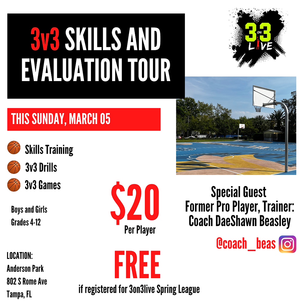 3v3 Skills and Evaluation