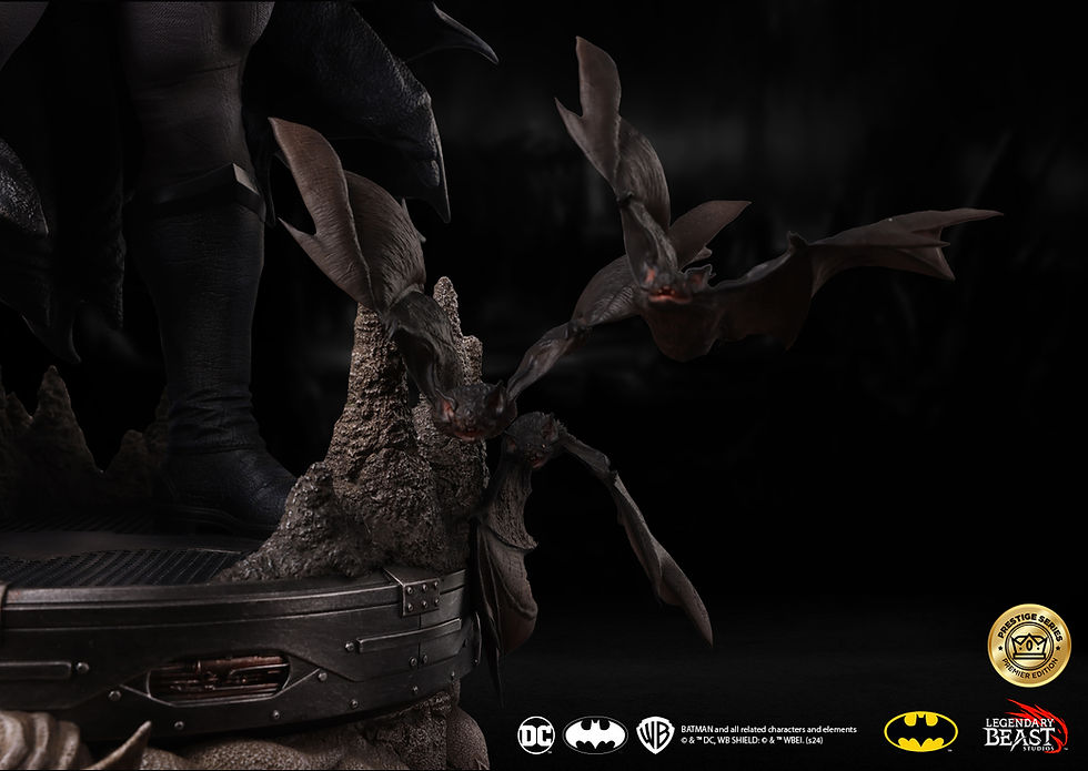 Thumbnail: BATMAN 1:3 SCALE BLK/GRY VARIANT - PREMIER VERSION