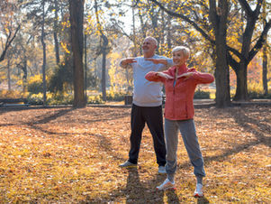 couple working out