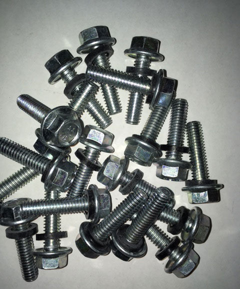 5/16-18x1-1/4 GR 8.2 Hex Flange Head Grain Bin Bolt
