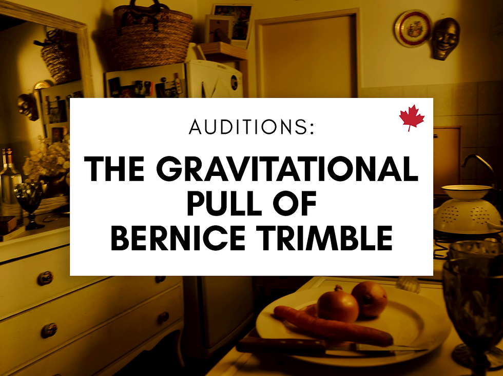 Auditions: The Gravitational Pull of Bernice Trimble