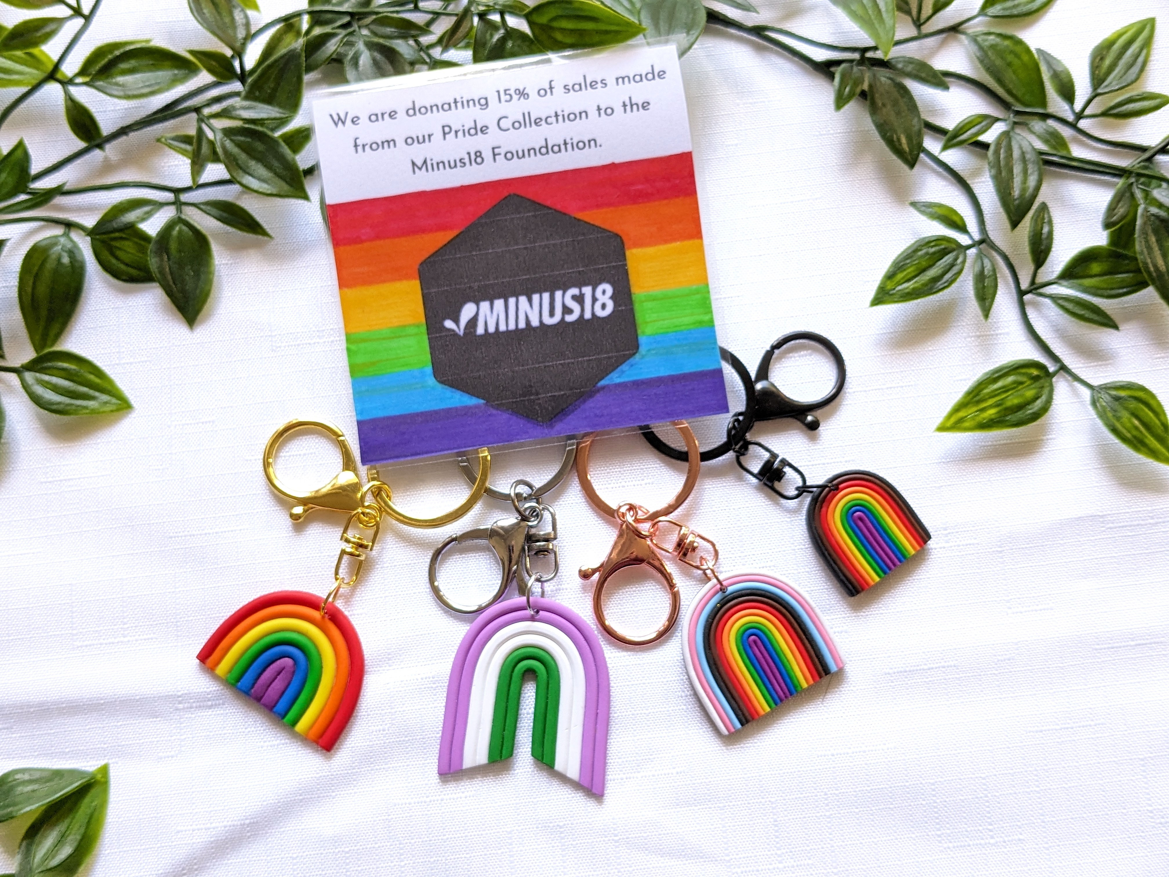 Pride Inspired Keyrings