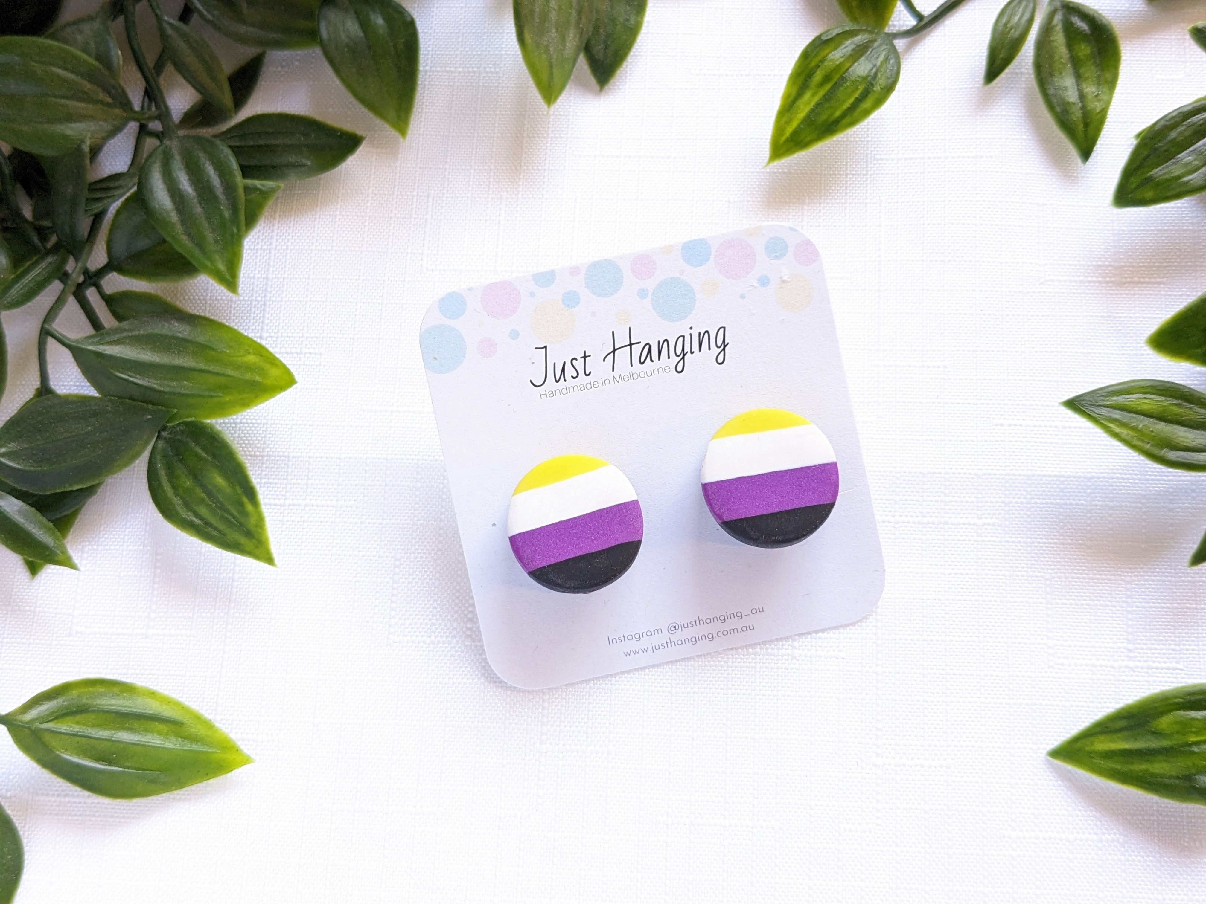 Non-Binary Clip-On Studs