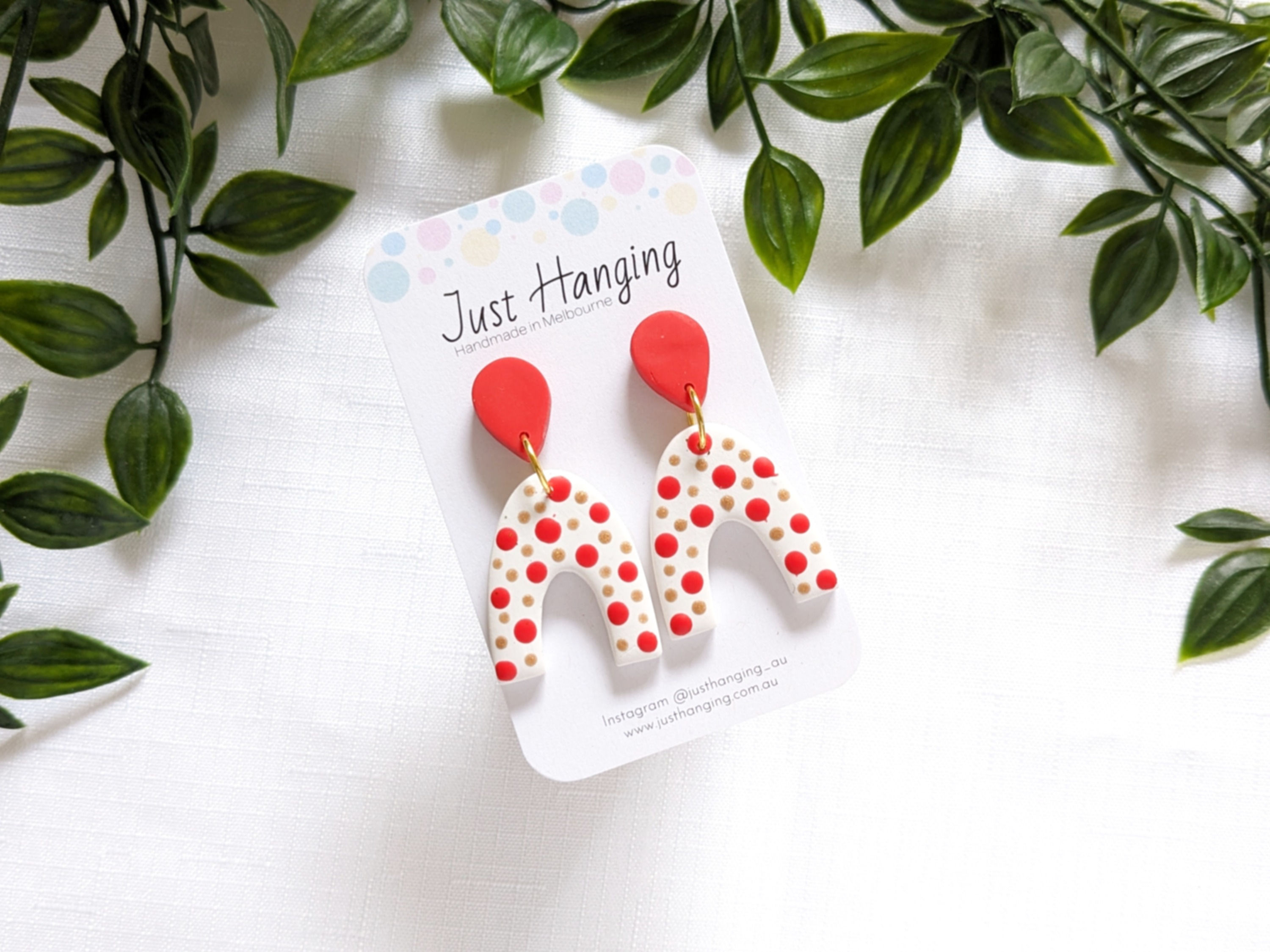 Spotty Arch Dangles