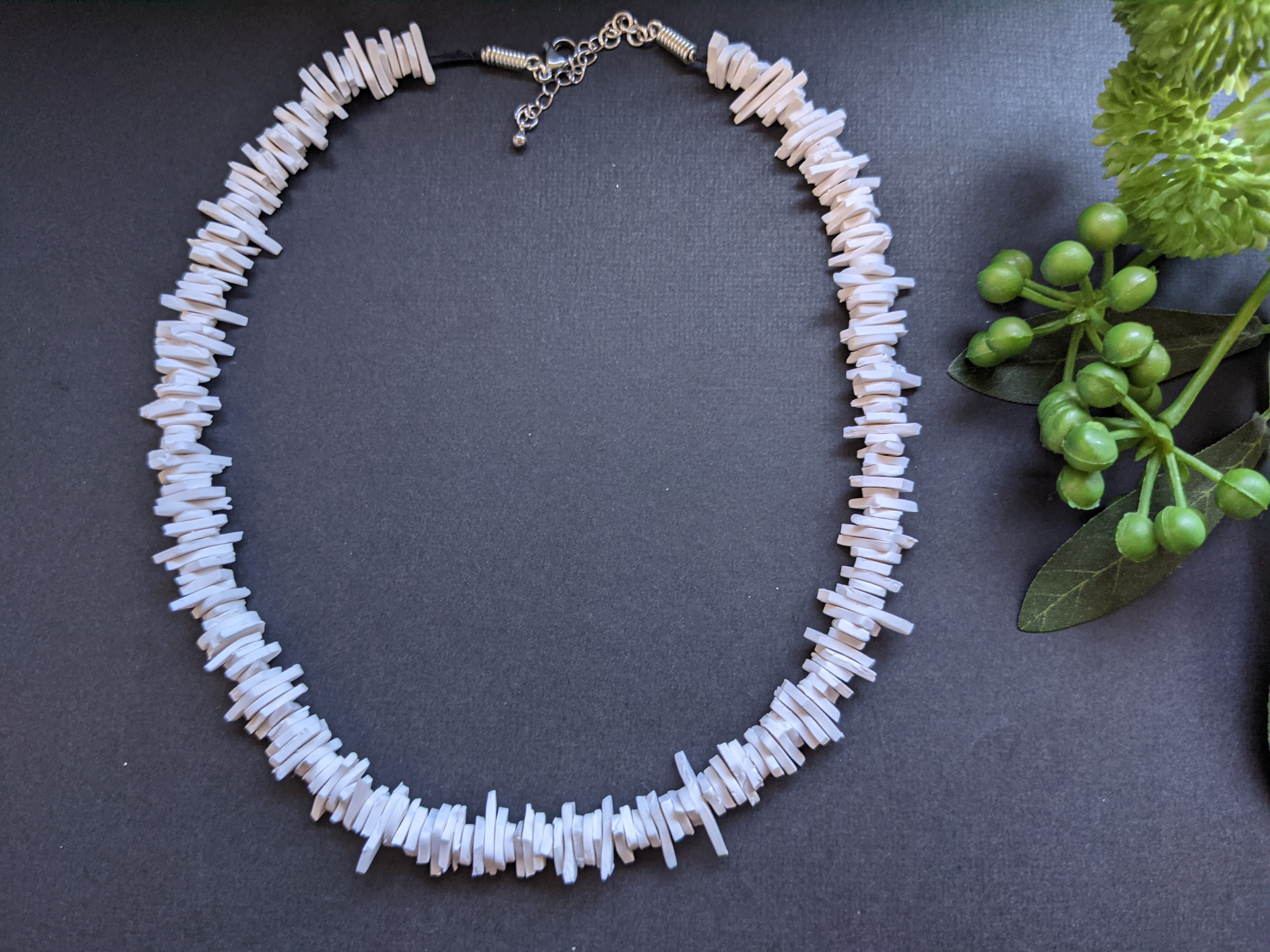 Faux Puka Beach Style Necklace