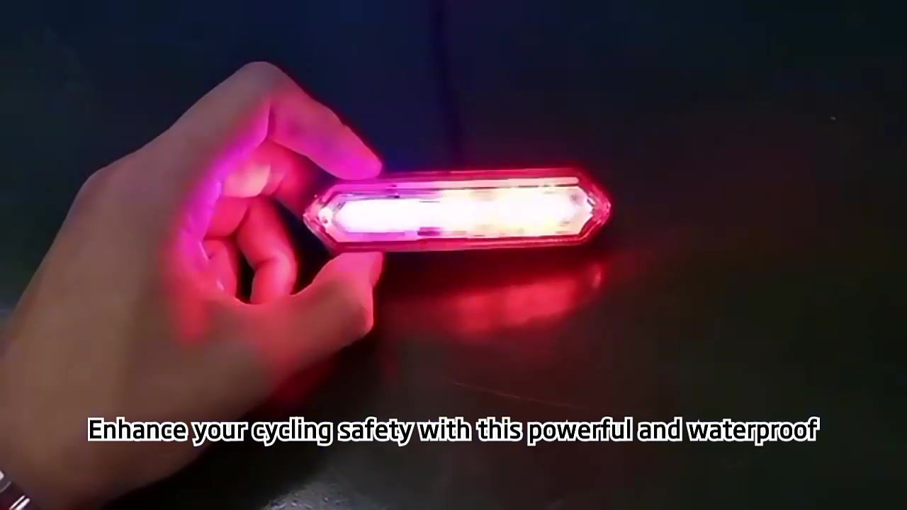 LED Electric Bicycle Rear Brake Light Flashing Parts.