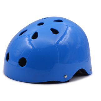 Thumbnail: Blue Bikers Helmet
