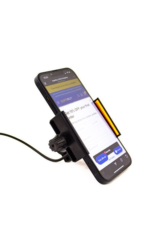 Thumbnail: Phone Holder with USB Charging point