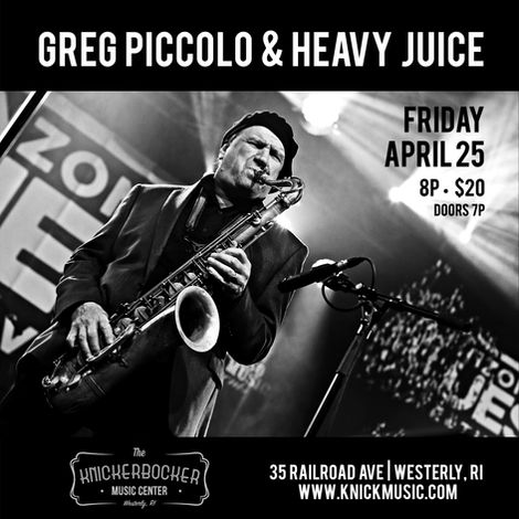 Knickerbocker Music Center in Westerly, RI – Friday, April 25