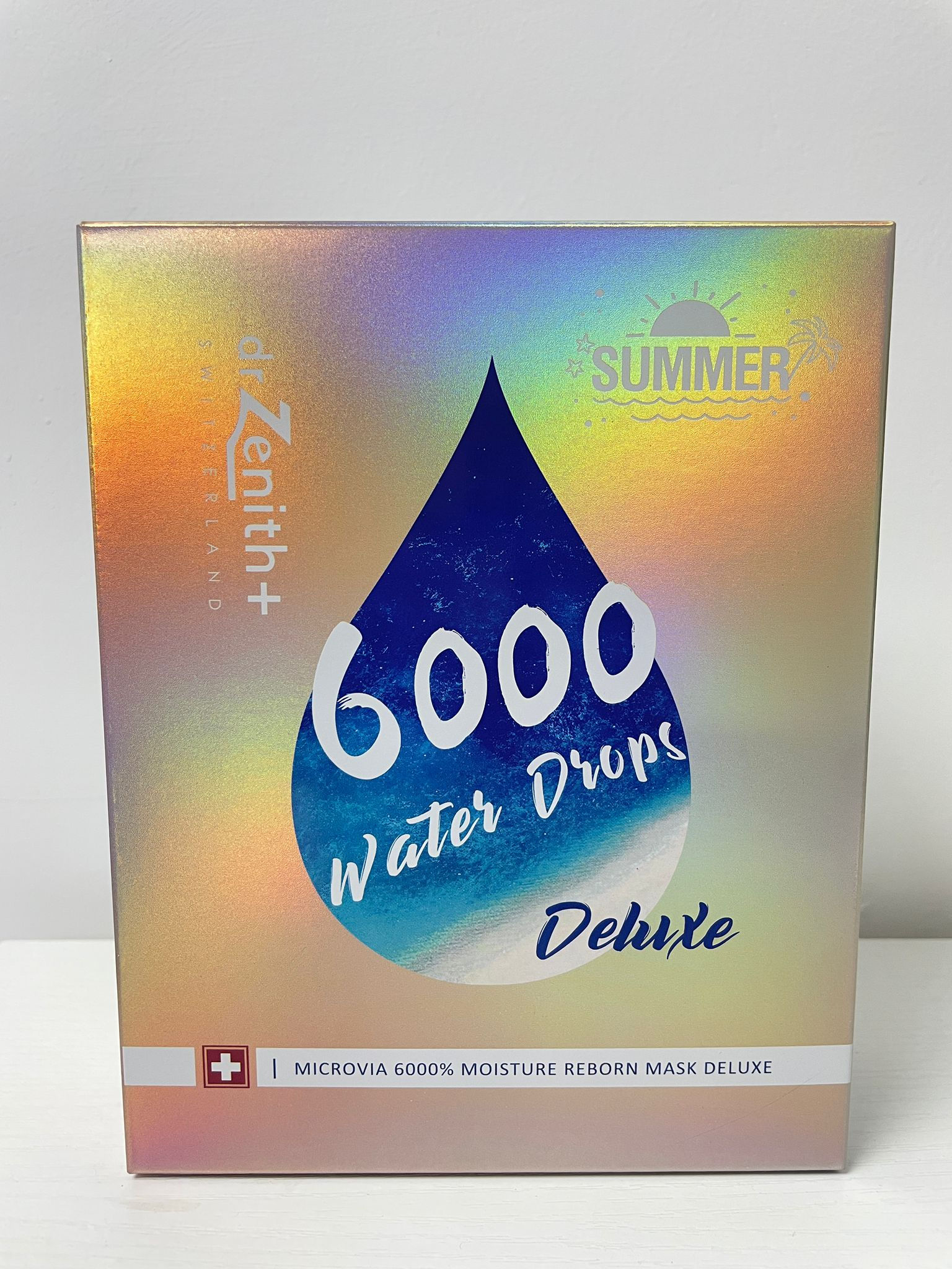 瑞士Dr.Zenith 6000%金水滴天絲面膜10片