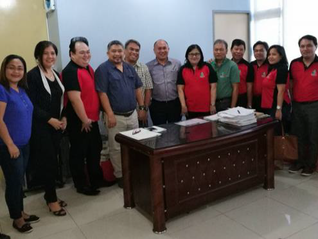 Courtesy Call of OSHNet 10 with the New DOLE 10 Regional Director Atty. Joffrey Suyao and ARD Ms. Es