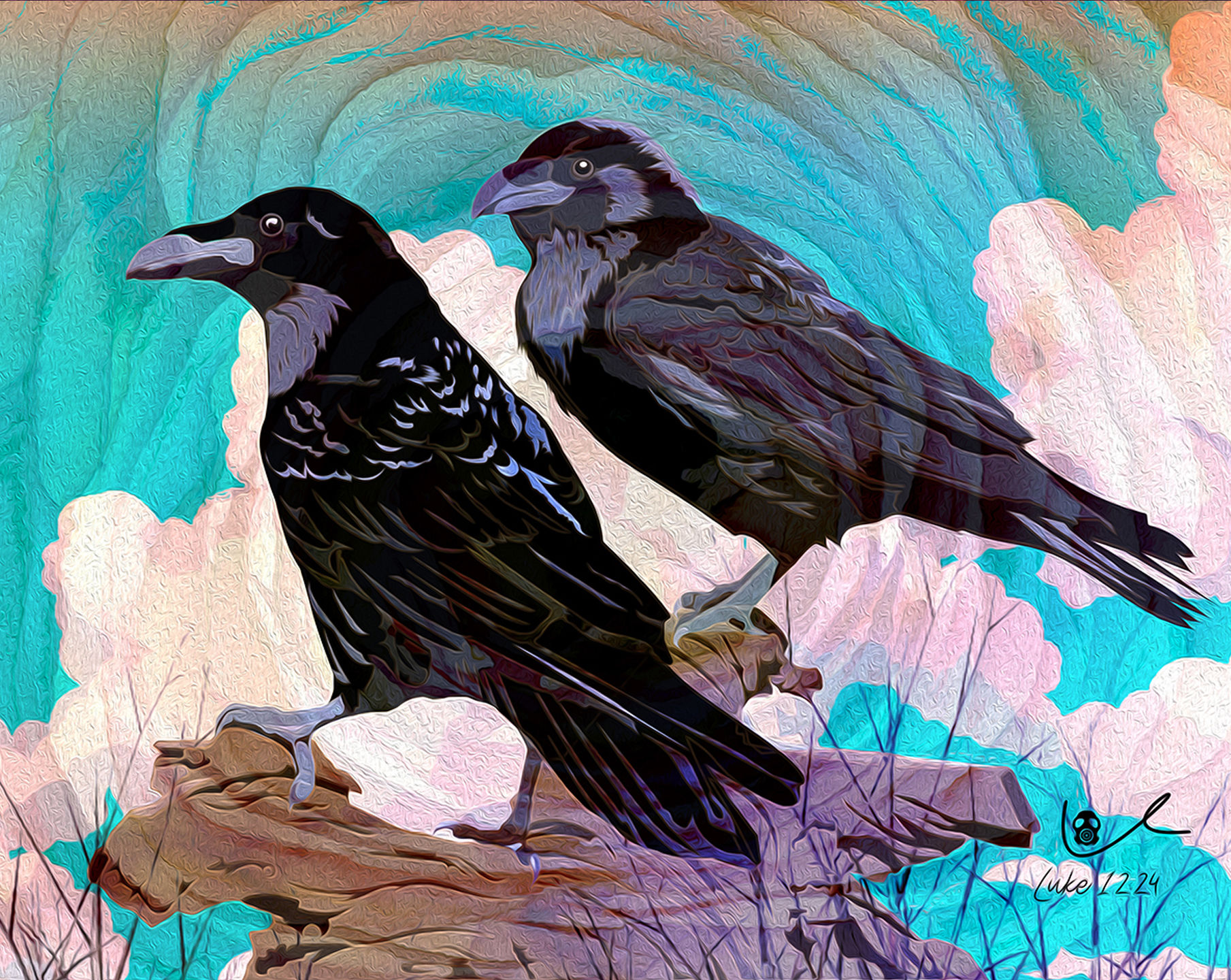 "CONSIDER THE RAVENS"