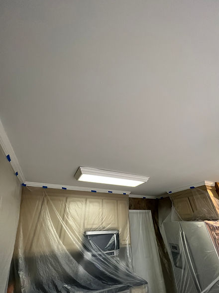 Should you Paint a Textured Ceiling or Remove it? — Legacy Paint Co popcorn removal project in Middle Tennessee