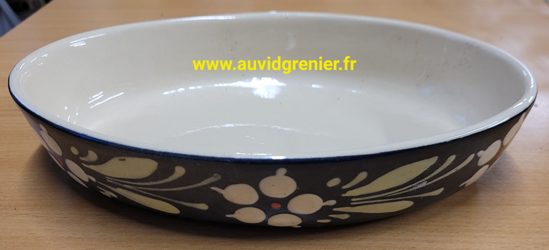 PLAT DE CUISSON MOTIF ALSACIEN