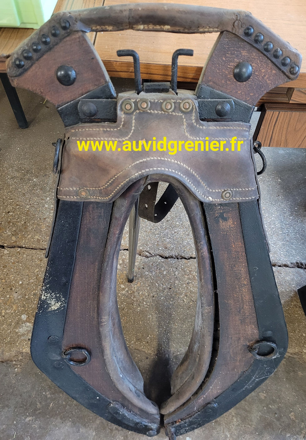 Miniature : ANCIEN COLLIER DE CHEVAL 