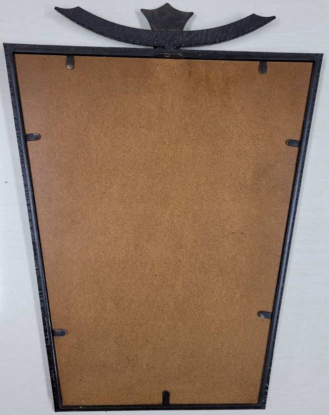 Miniature : MIROIR MURAL ENCADREMENT METALLIQUE