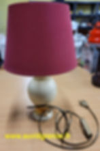 Miniature : LAMPE DE SALON EN EMAIL CRAQUELÉ 