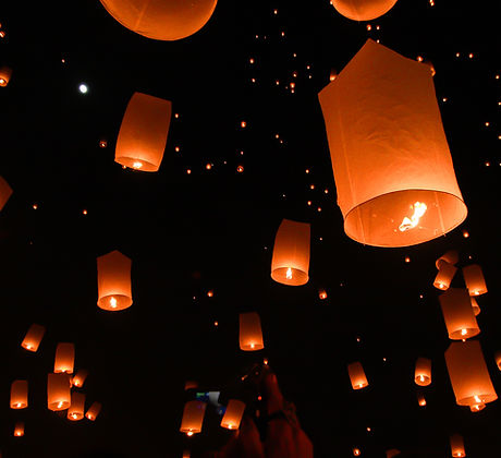 Flying Lanterns
