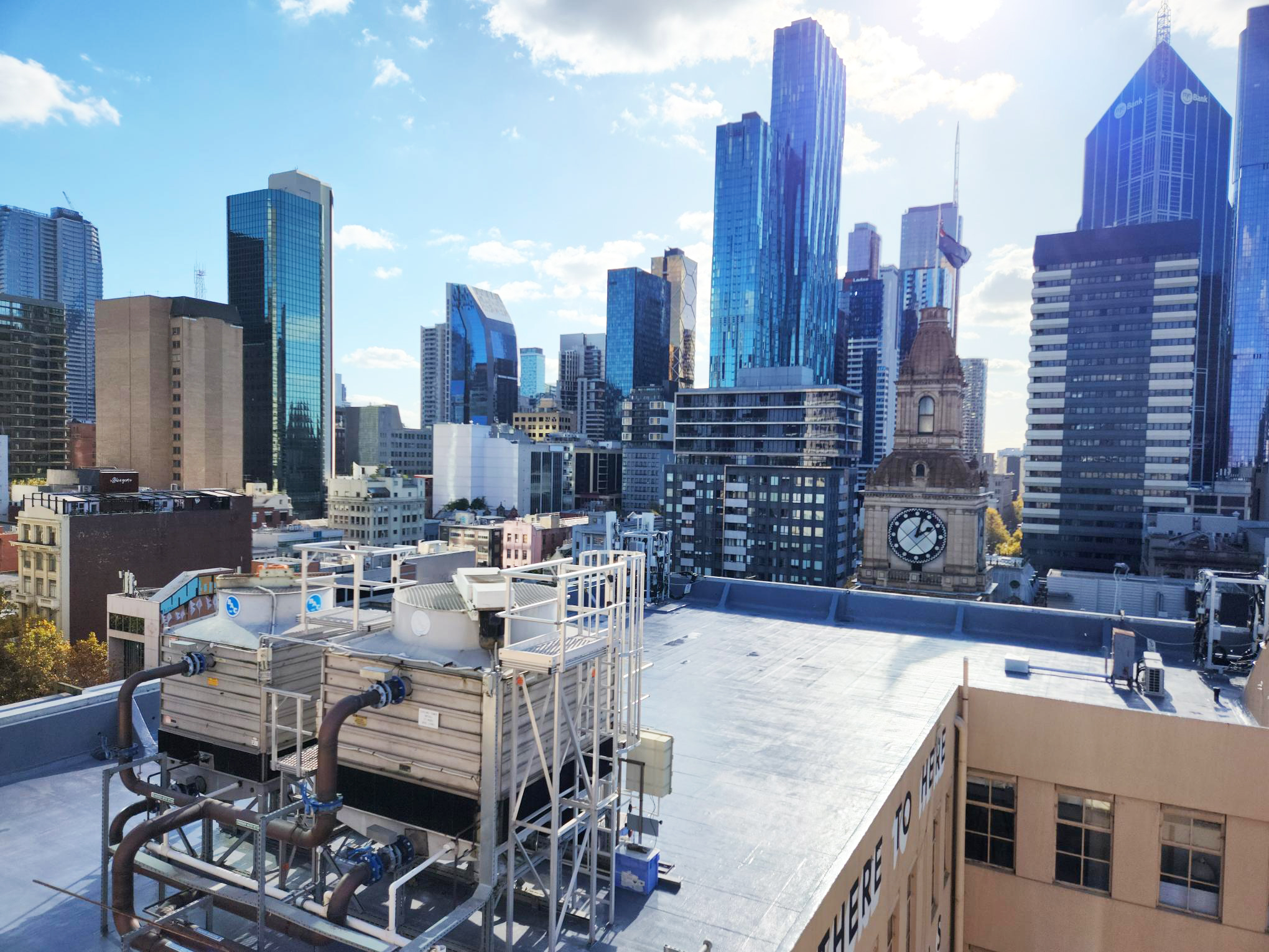 AlphaGuard BIO waterproofing system installed on roof