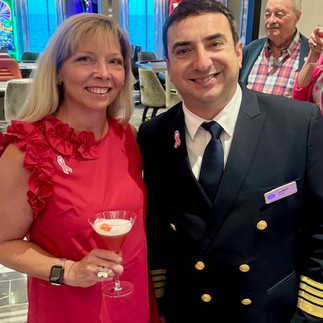 RCS with  Master Luciano Montesanto aboard the Seven Seas Grandeur