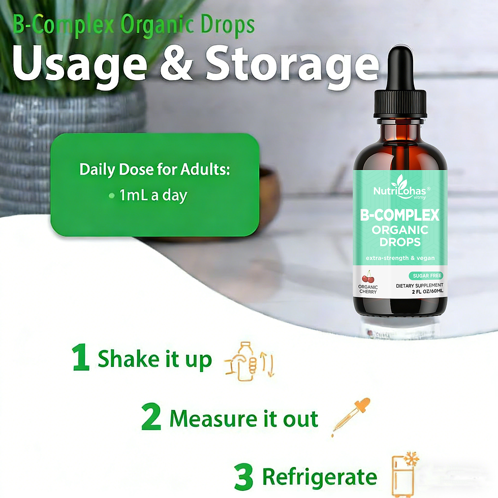 Thumbnail: Organic Vitamin B-Complex Liquid Drops
