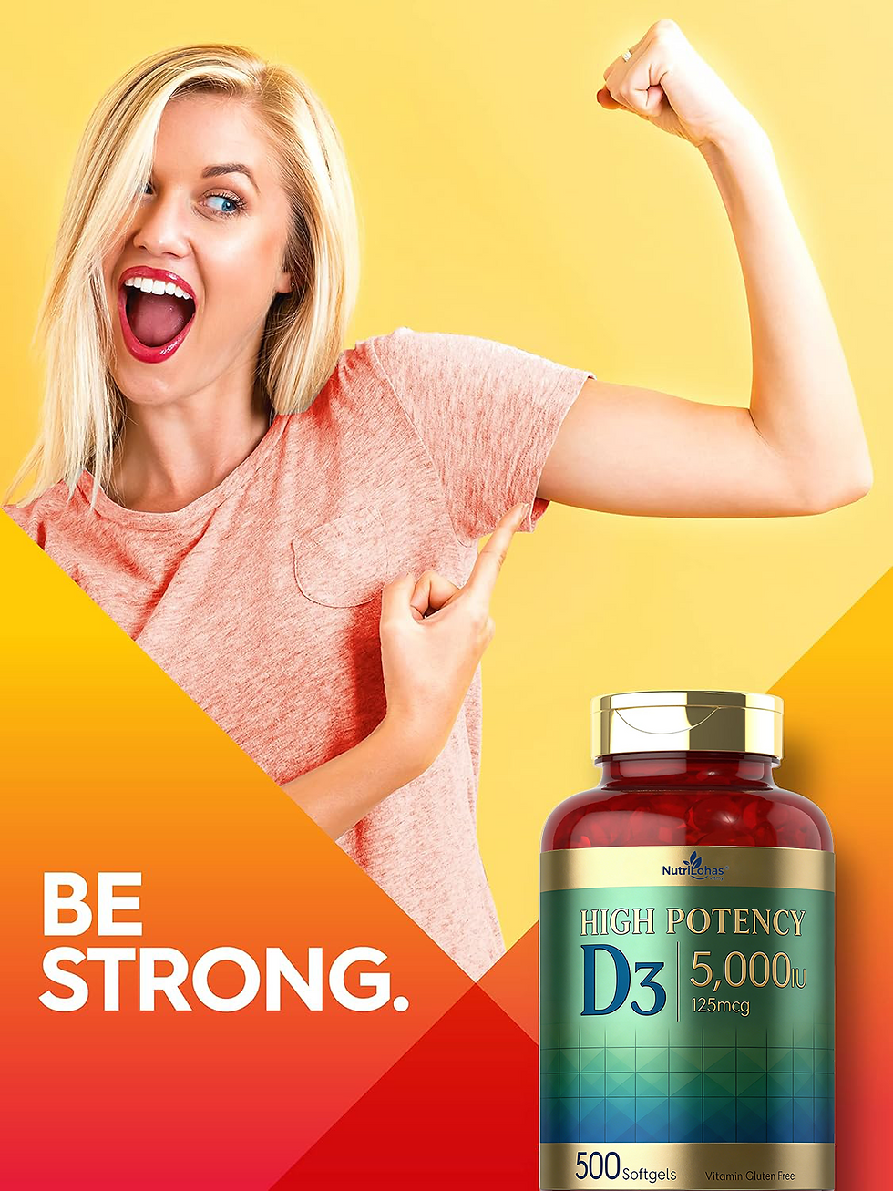 Thumbnail: Vitamin D3 1000/5000 IU Softgels
