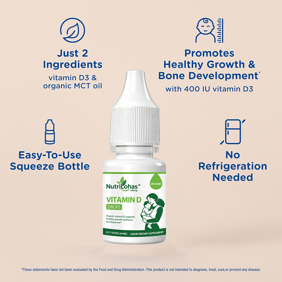 Thumbnail: Organic Vitamin D Drops-Infants and Newborns