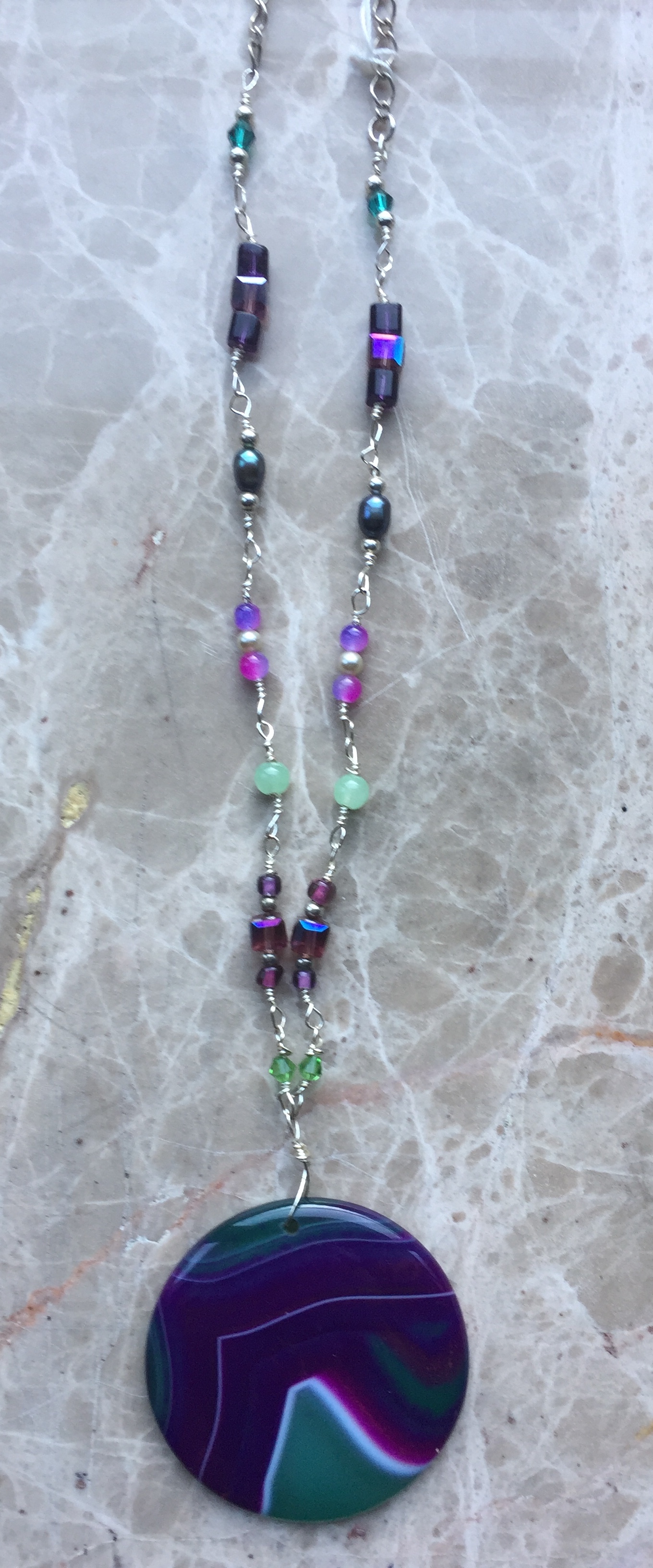 Item # N1. 22" Pendant necklace