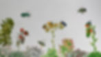 Thumbnail: Bees and Succulents 8"x10" Print