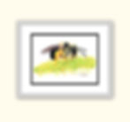 Thumbnail: Mining Bee on Willow 8"x10" Print