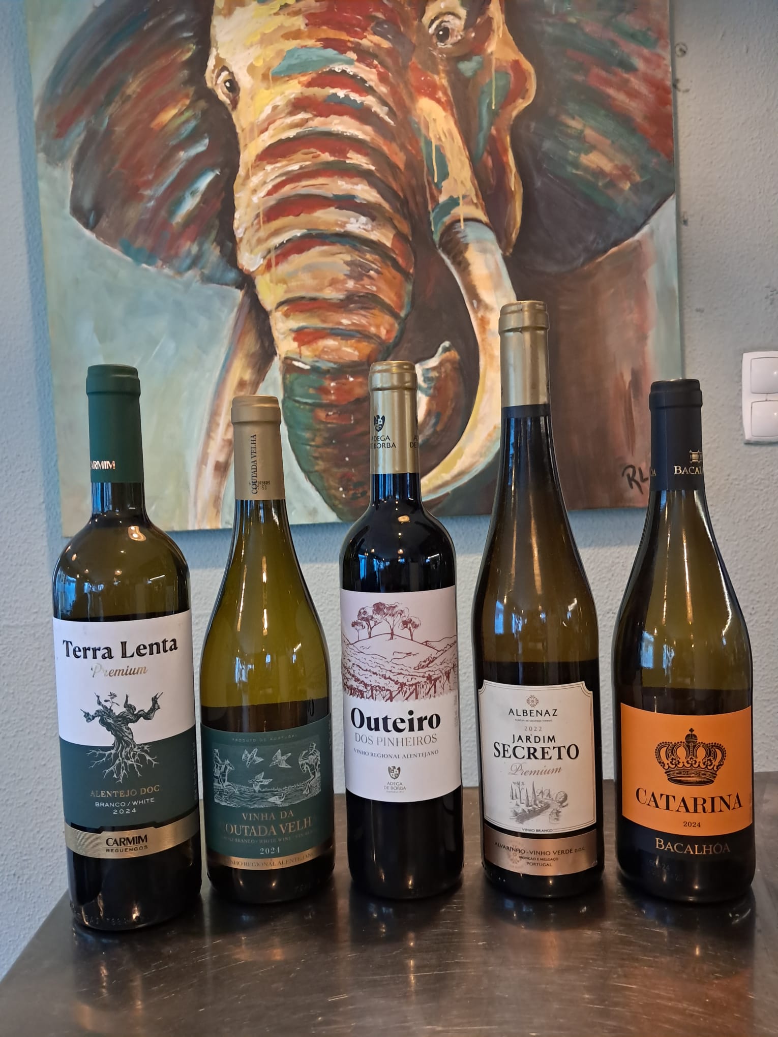 Arranged Food and Objects