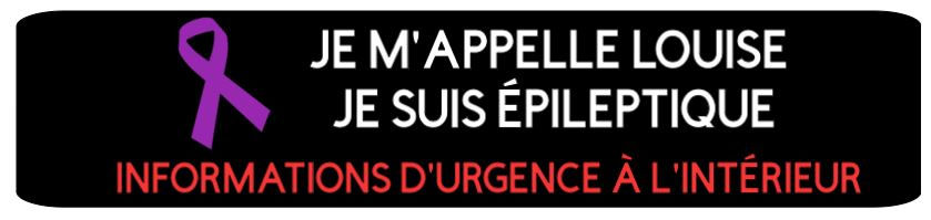 Miniature : housse de ceinture épilepsie