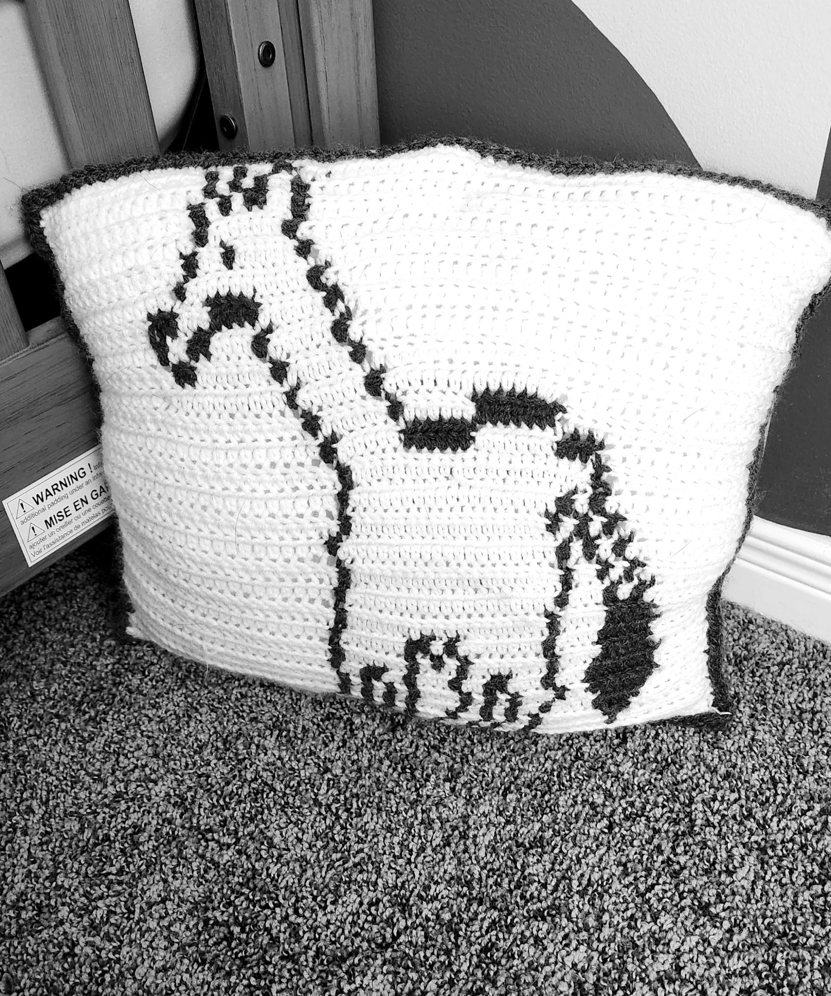 Giraffe/Elephant Pillow